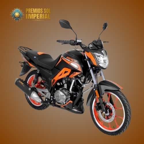 MOTO MARCA RONCO COLOR NARANJA