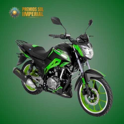 MOTO MARCA RONCO COLOR VERDE